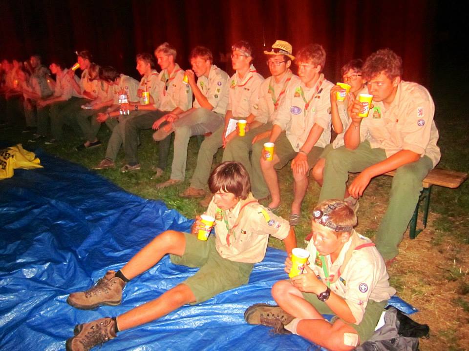 Sint-Martinus den XIIde - Kamp Curfoz 2013 Groot Kampvuur